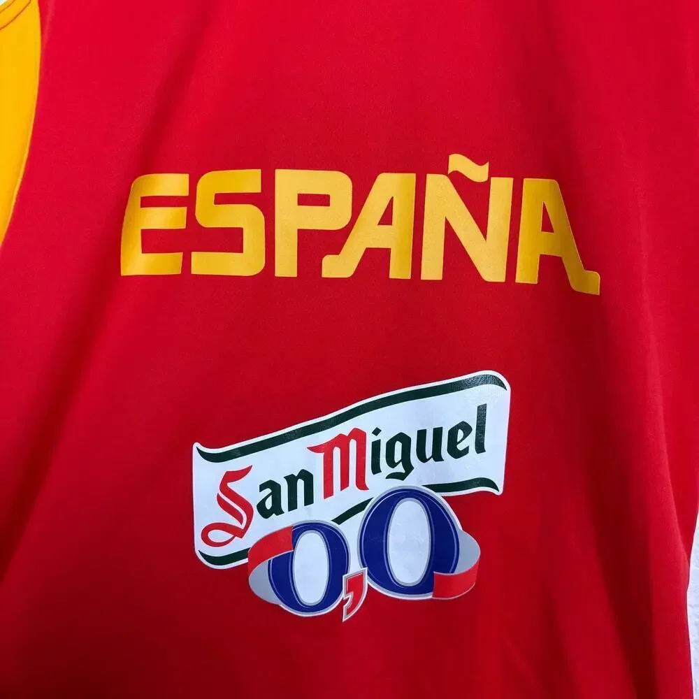 Nike Men's Espana Spain Basketball Jersey 606305-600 Size Small